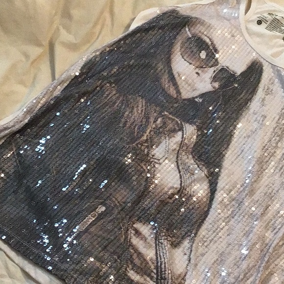 LOL Tank top with sequins - Picture 3 of 4